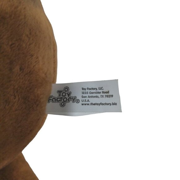 Toy Factory Plush Parade Brown Roly Poly Puppy Dog Stuffed Animal 2018 9" - Picture 5 of 6